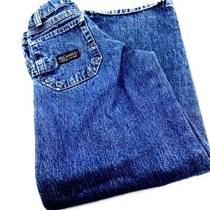 WRG Wrangler Jeans Boys Size 8 Slim Adjustable Waist Children Kids Denim Blue